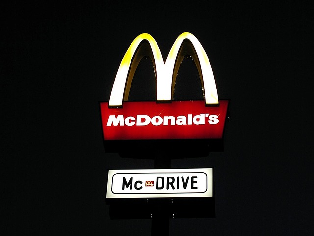 McDonald's signboard