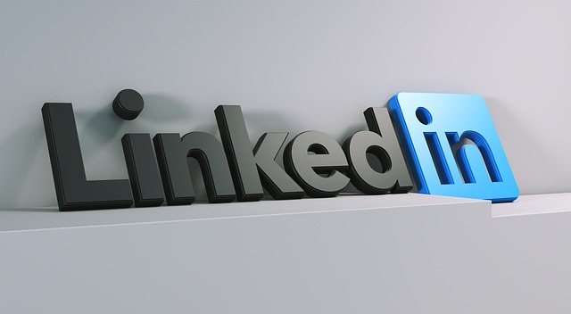 LinkedIn social network icons