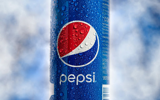Can of soda from innovation company PepsiCo